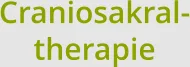 Craniosakral- therapie